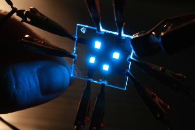 Being Blue - OLED Lights 25 Percent Closer To Prime Time